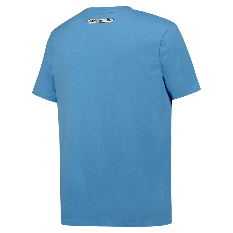 MCFC FW MENS MAINE RD GATE TEE - light blue