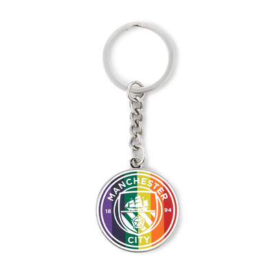 Manchester City Pride Keyring