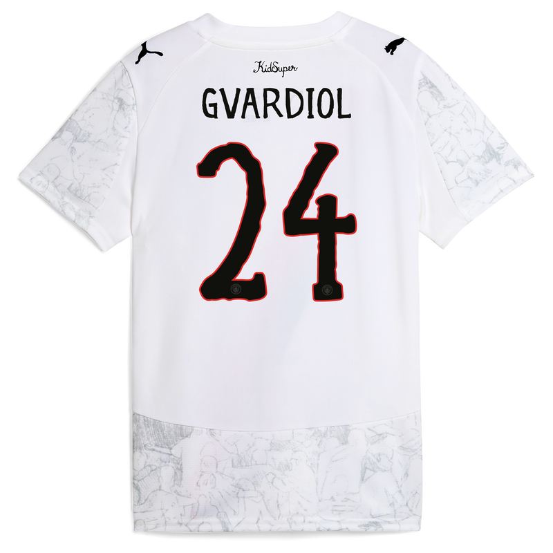 WOMENS KidSuper SHIRT SS-GVARDIOL-24-KS-WC - 