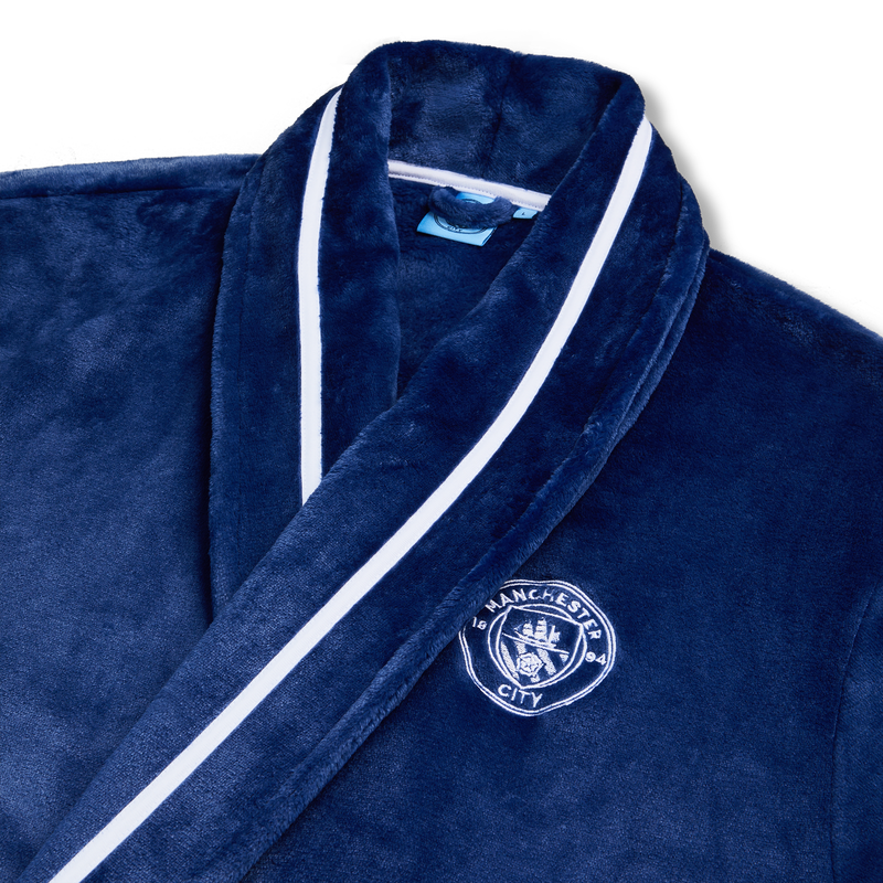 MCFC ADULTS MAN CITY ROBE - navy