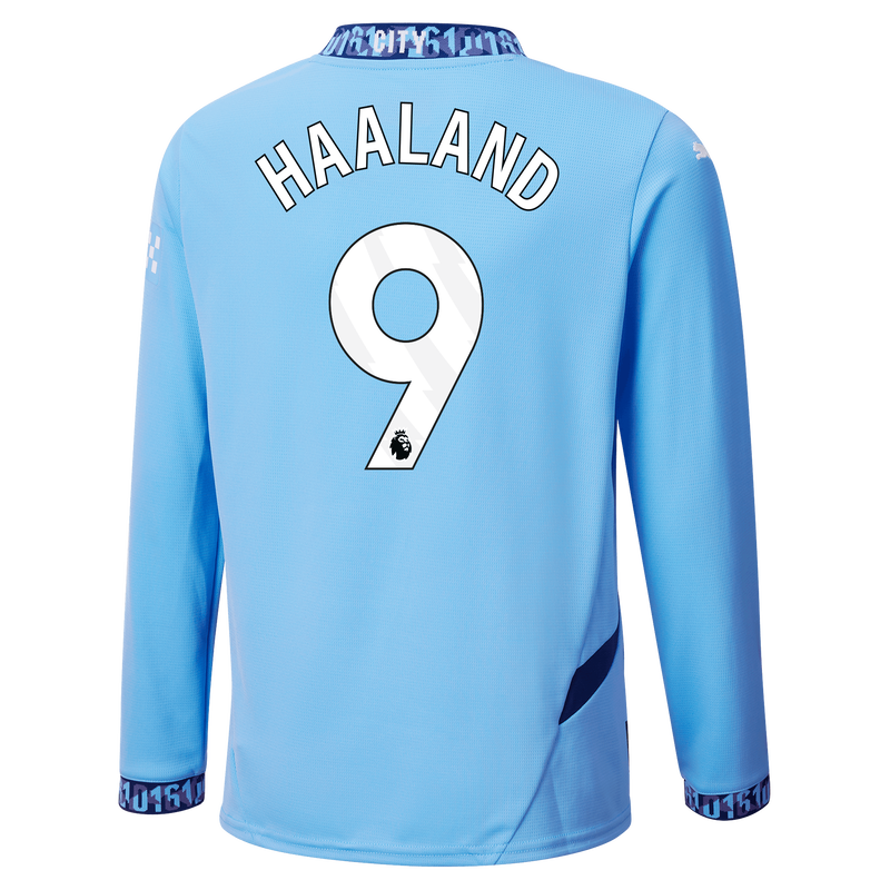 KIDS HOME SHIRT LS-9-HAALAND-EPL-PLC - 