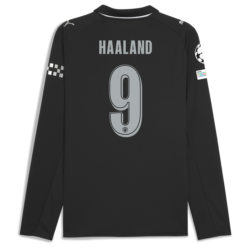 Mens Away SHIRT LS-HAALAND-9-EPL-PL - 