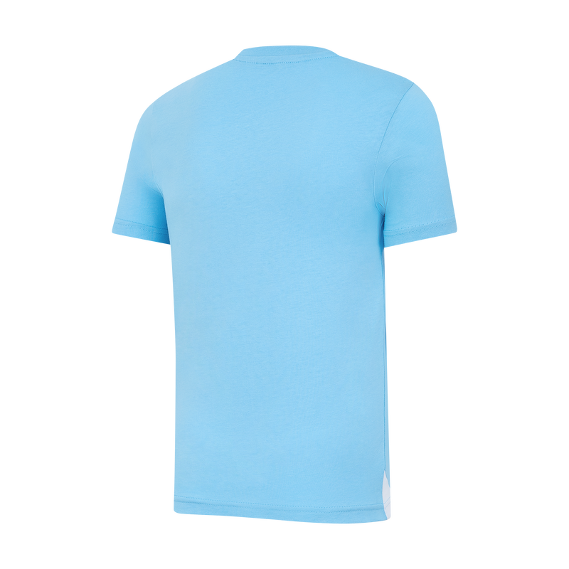 MCFC KIDS 24/25 SS KIT SHORT PJS - team light blue