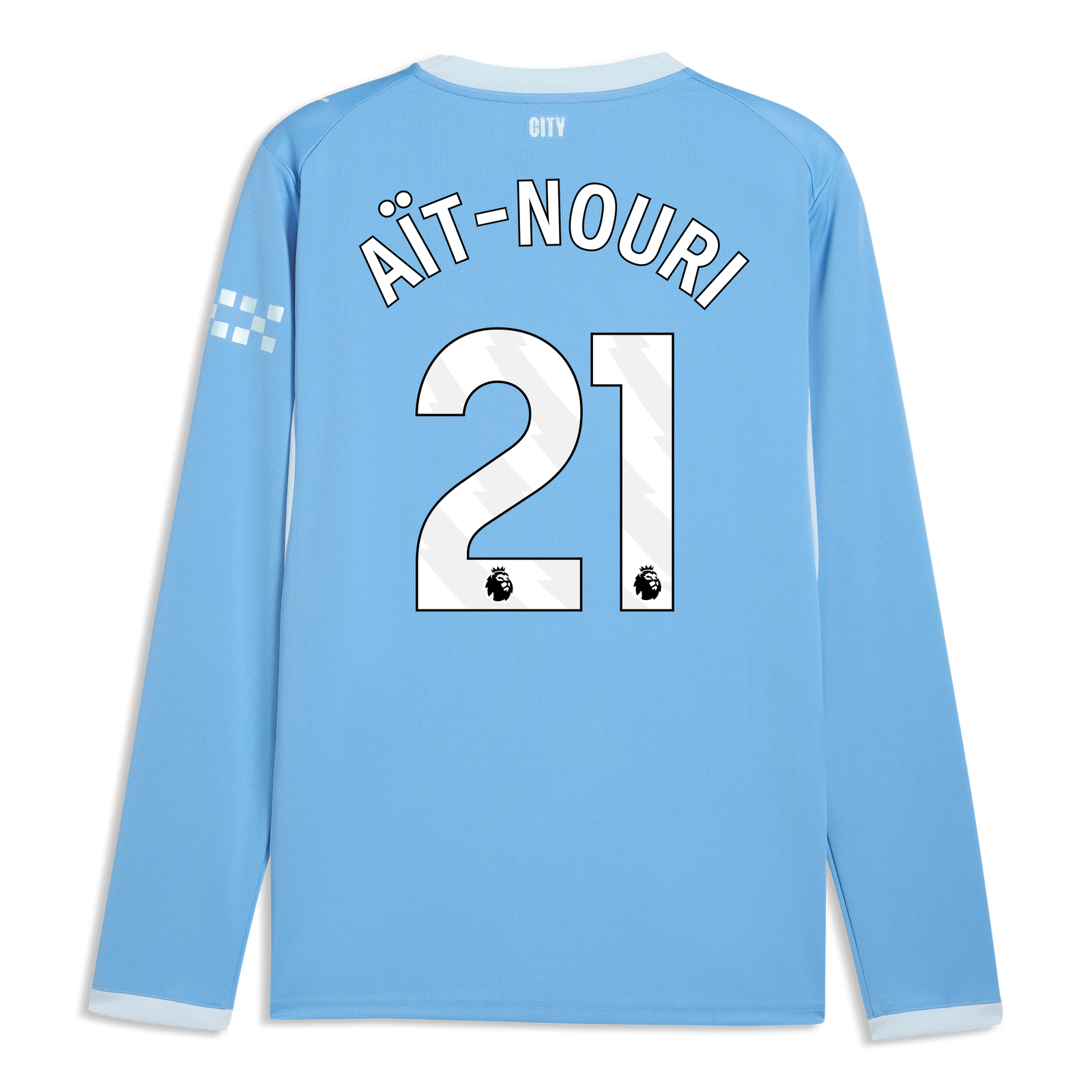 マンチェスター・シティ ホーム ユニフォーム 2026/27 長袖 AÏT-NOURI 