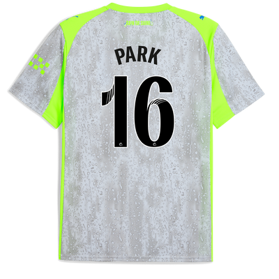Manchester City Third Jersey 2025/26 With PARK 16 Printing