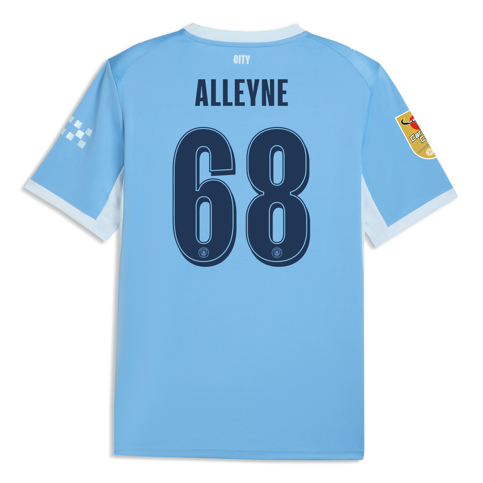 マンチェスター・シティ ホームユニフォーム 2026/27 ALLEYNE 68