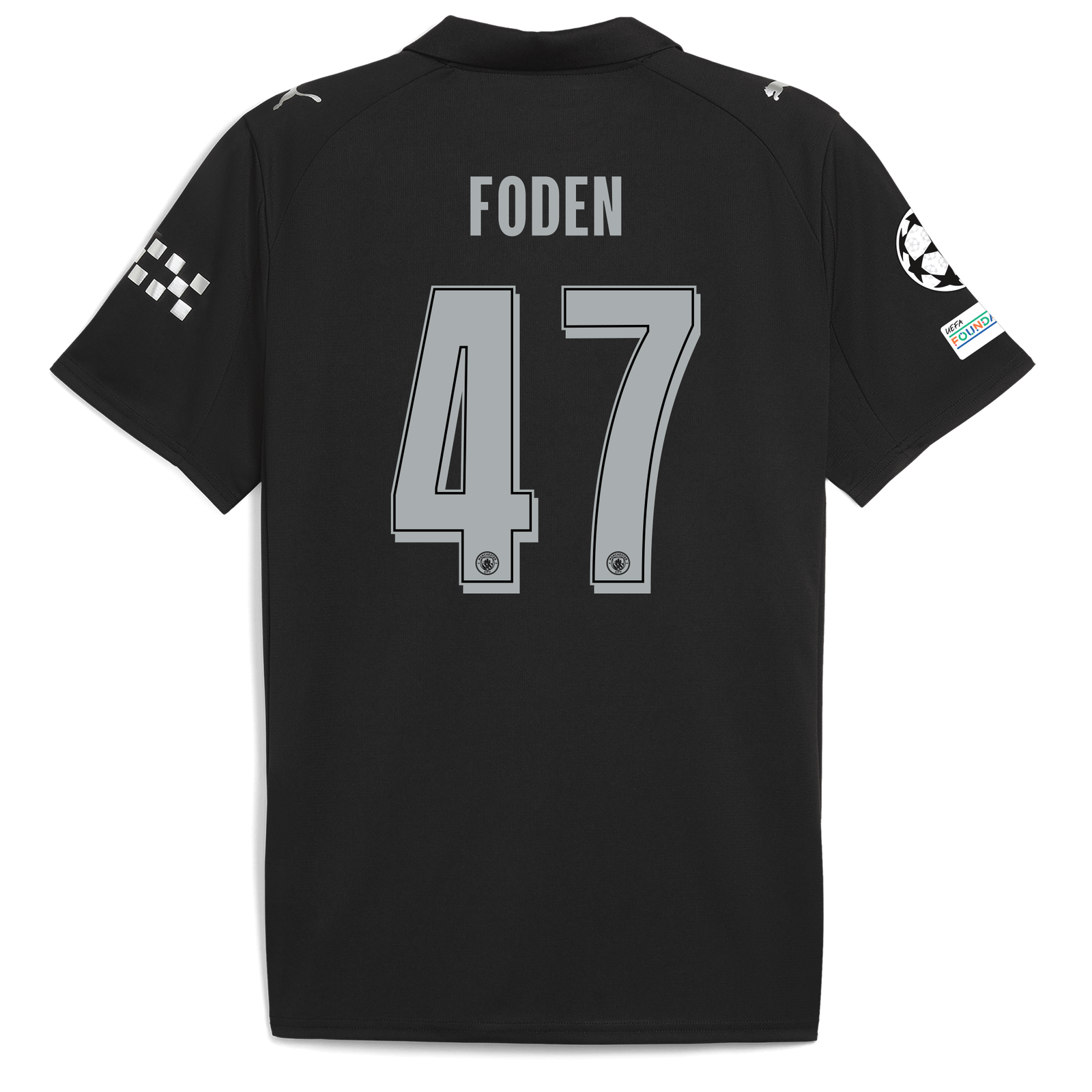 22/23 マンチェスター・シティ Foden 47番 マンチェスター・シティ 2025/26 アウェイ FODEN 47プリント付き