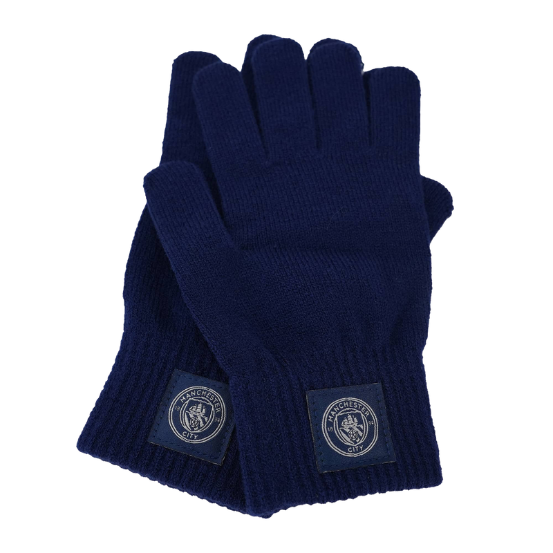 MCFC FW 3PK HAT, GLOVE AND SCARF SET - navy