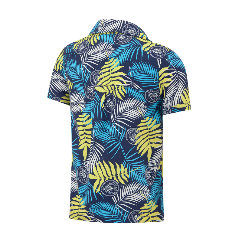 MCFC KIDS HAWAIIAN SHIRT - navy