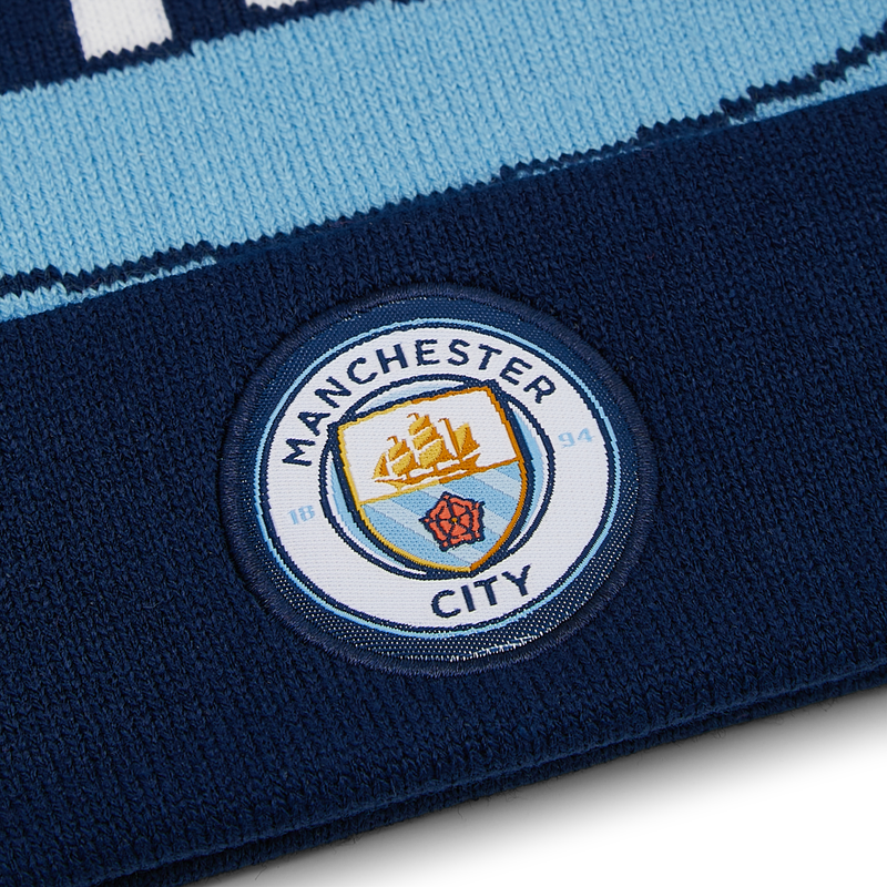 MCFC FW MASCOT BEANIE - navy