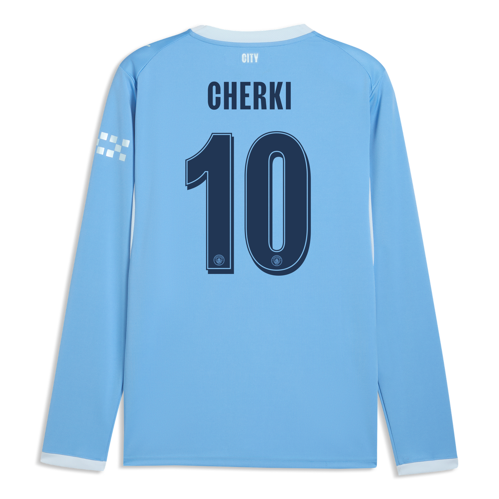 マンチェスター・シティ ホーム ユニフォーム 2026/27 長袖 CHERKI 10