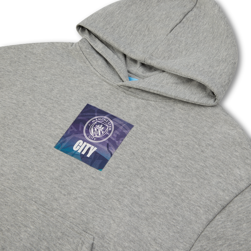 MCFC FW BOYS GRAPHIC HOODIE - Grey
