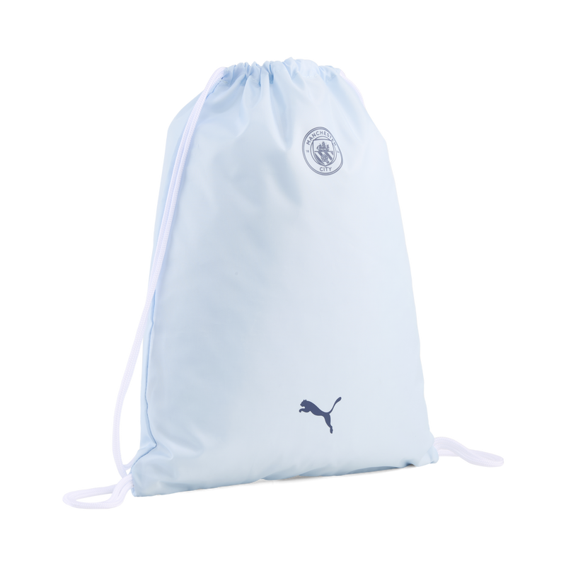 MCFC LW ESS GYM SACK - Icy Blue-PUMA White