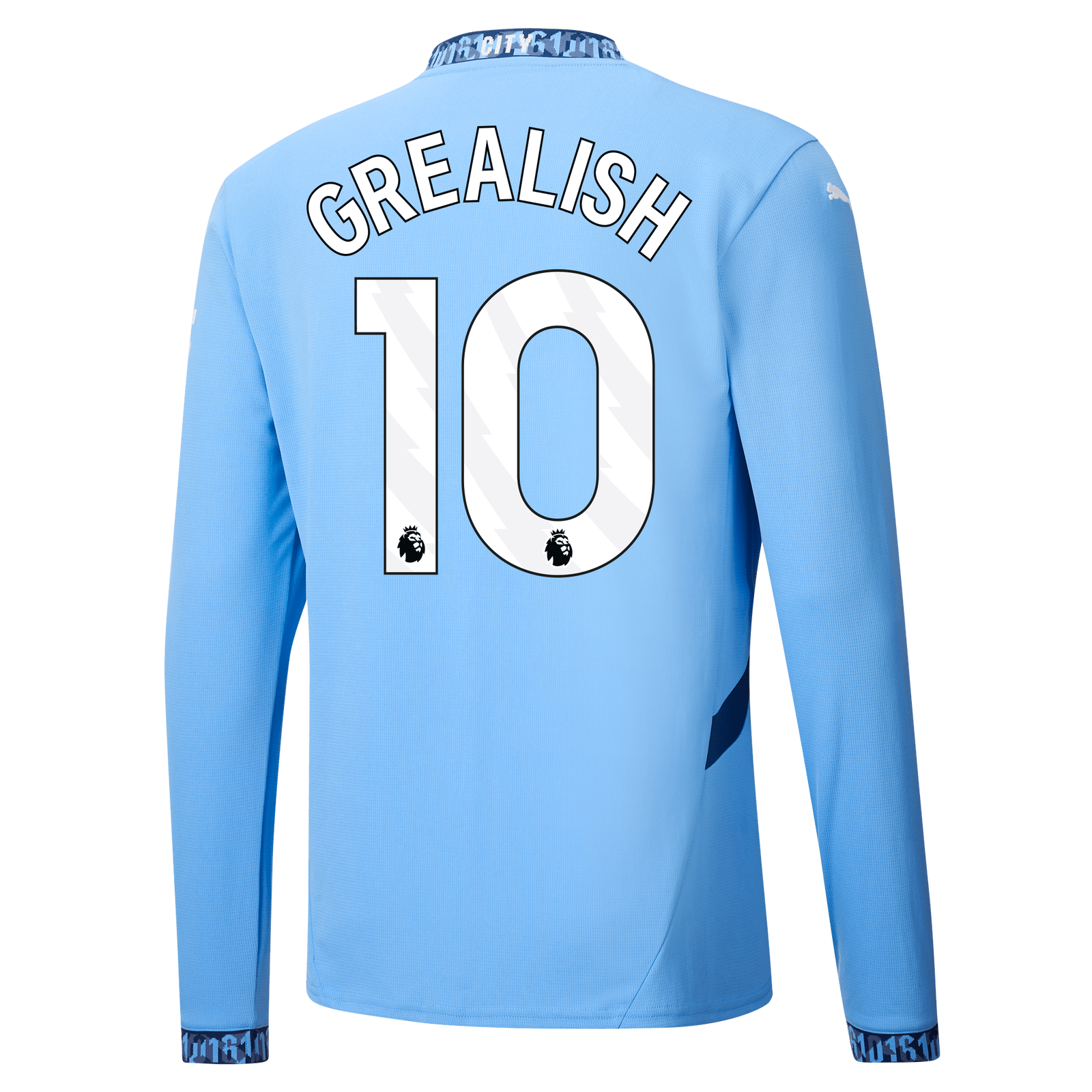 Puma Manchester City GREALISH 10 ジャージ M Puma Man City Home Grealish 10 Jersey 2024-2025 (Premier League)