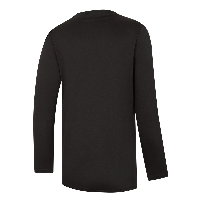 MCFC LW MENS ESS POLY QTR ZIP TOP - black