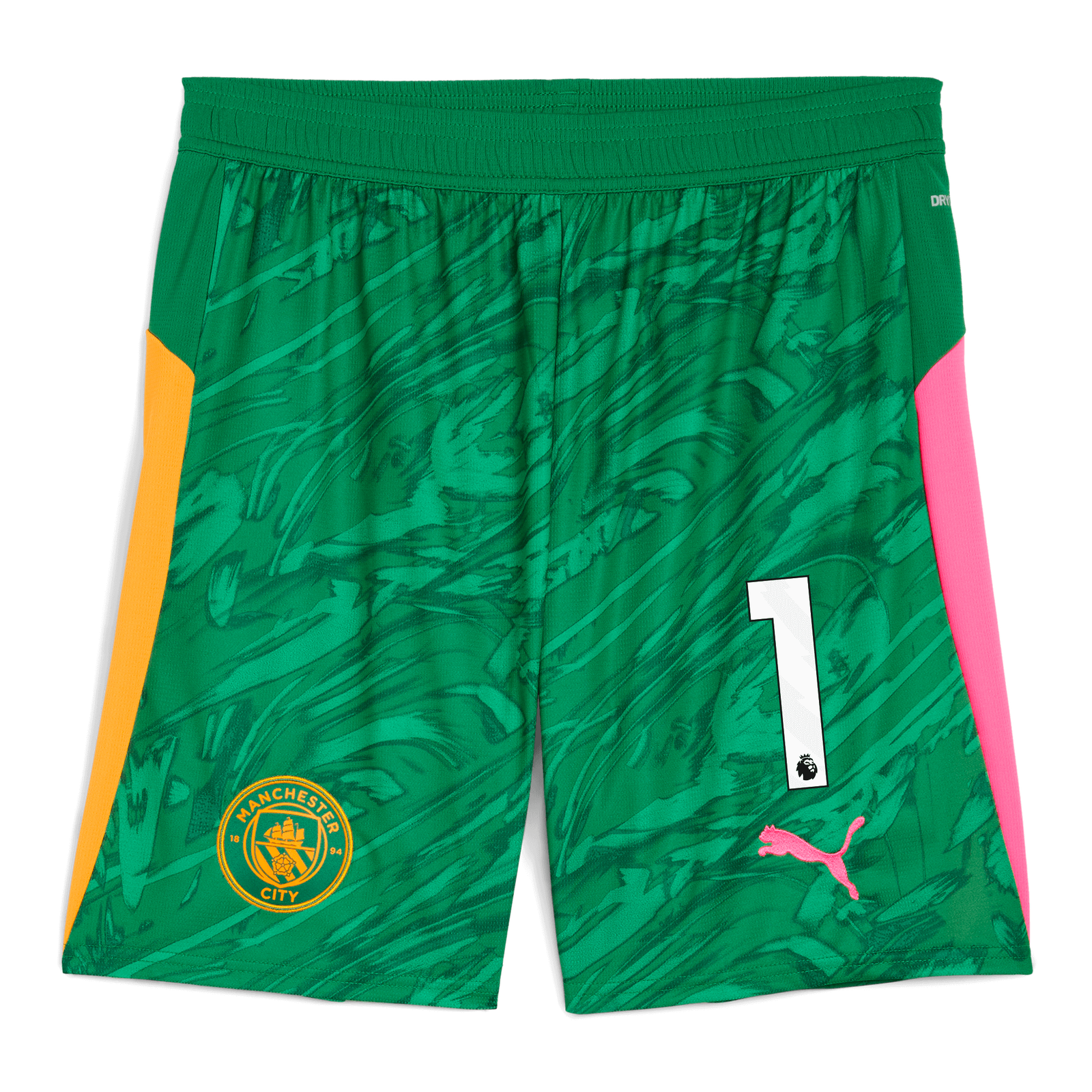 マンチェスター・シティ ゴールキーパーショーツ 2025/26（背番号 #1
