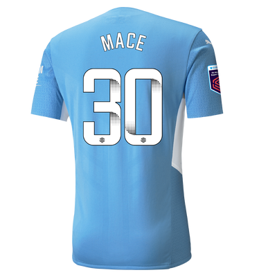 Manchester City Authentic Home Shirt 21/22 with Ruby Mace printing