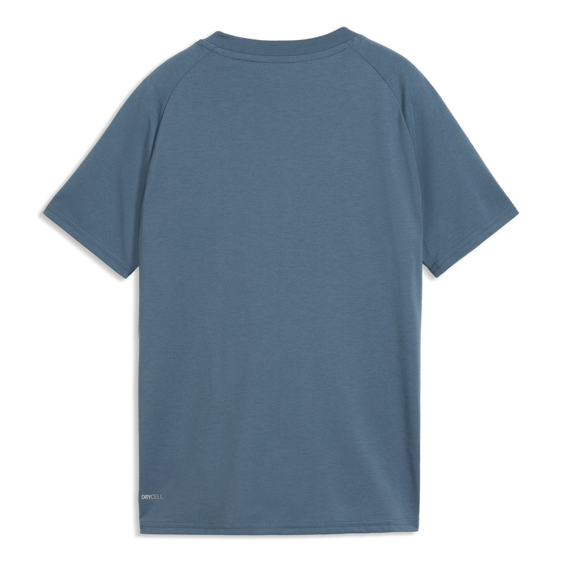 MCFC LW KIDS PUMATECH POCKET TEE - Evening Sky-Luminous Blue