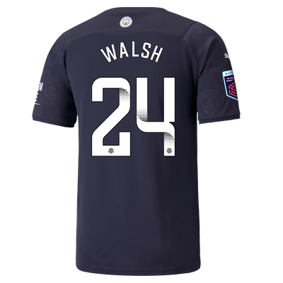 Camiseta 3ª Equipación Manchester City 21/22 con estampado de Keira Walsh
