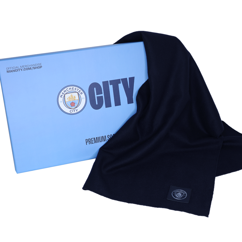 MCFC LUXURY SCARF - navy