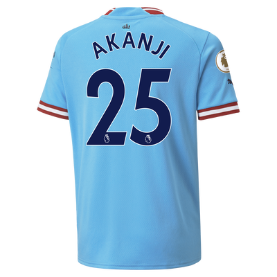 Manchester City Kinder Heimtrikot 2022/23 mit PN-PLAYERFIVE aufdruck