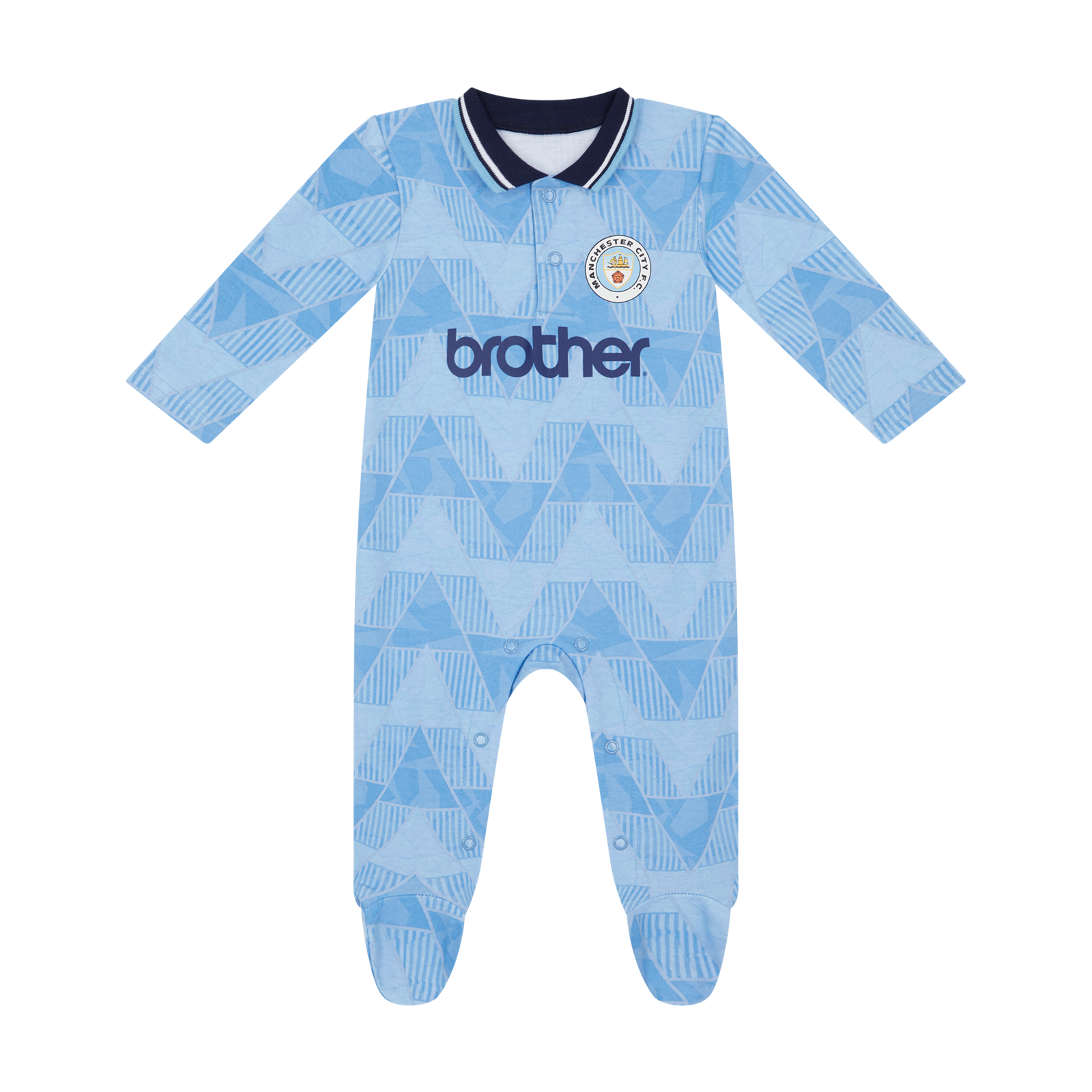 マンチェスターシティ 1989ホームユニフォーム ブルー BROTHER レトロ