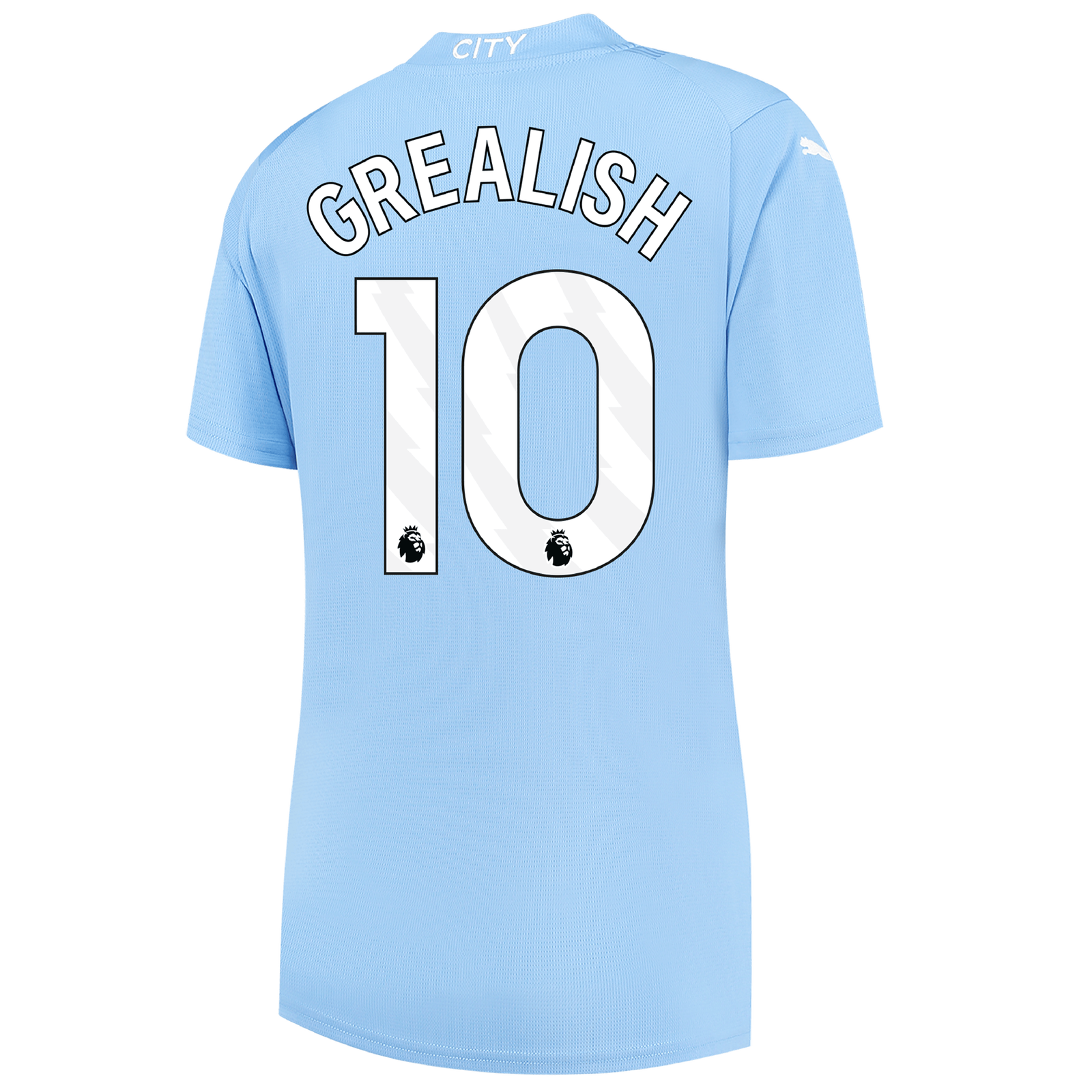Women's Manchester City Home Jersey 2023/24 with GREALISH 10 printing
