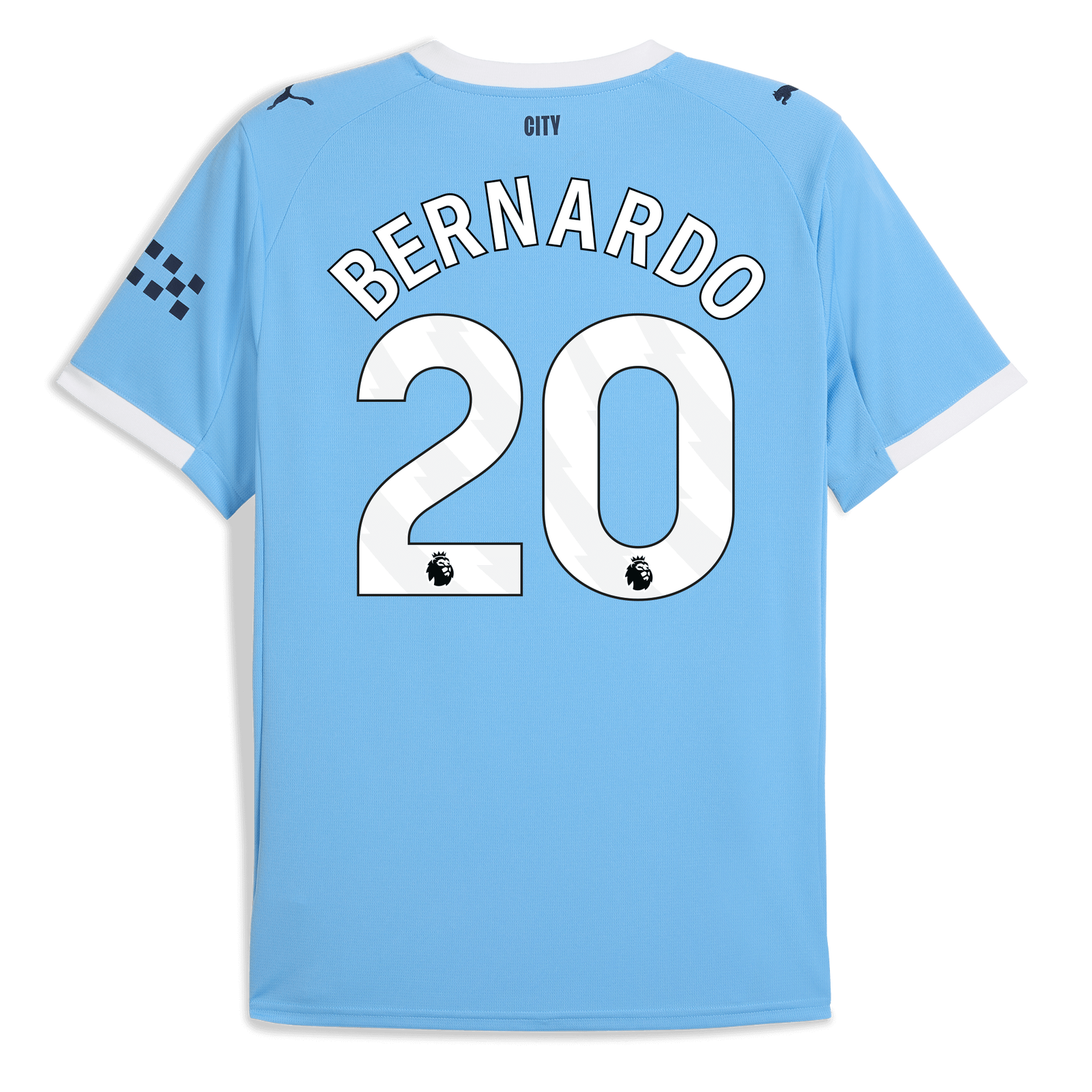 完璧すぎるが故三度も Manchester City Home Jersey 2025/26 With BERNARDO 20 ウェア