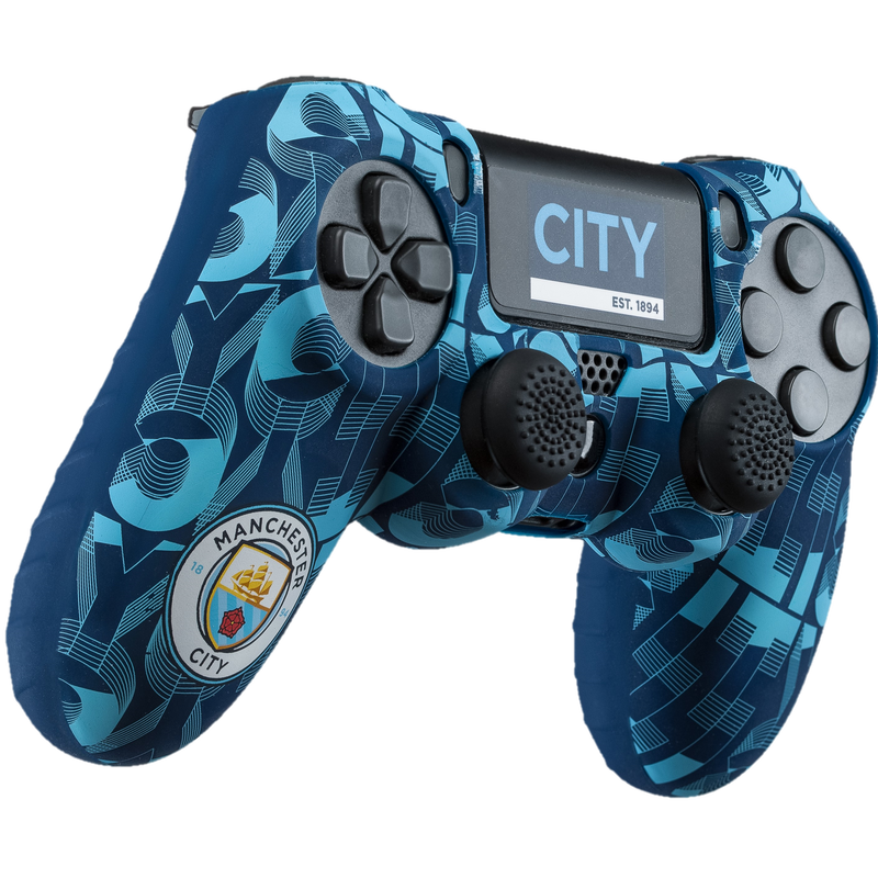 MCFC FW PS4 CONTROLLER SKIN - light blue