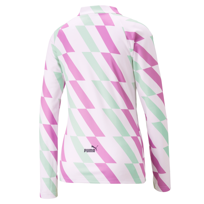 MCFC MW WOMENS PRE MATCH SWEAT - white / green