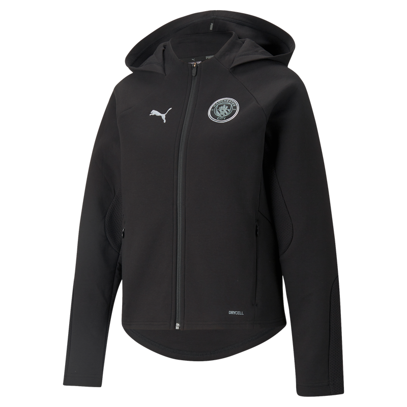 MCFC LW WOMENS CASUALS HOODED JACKET - black