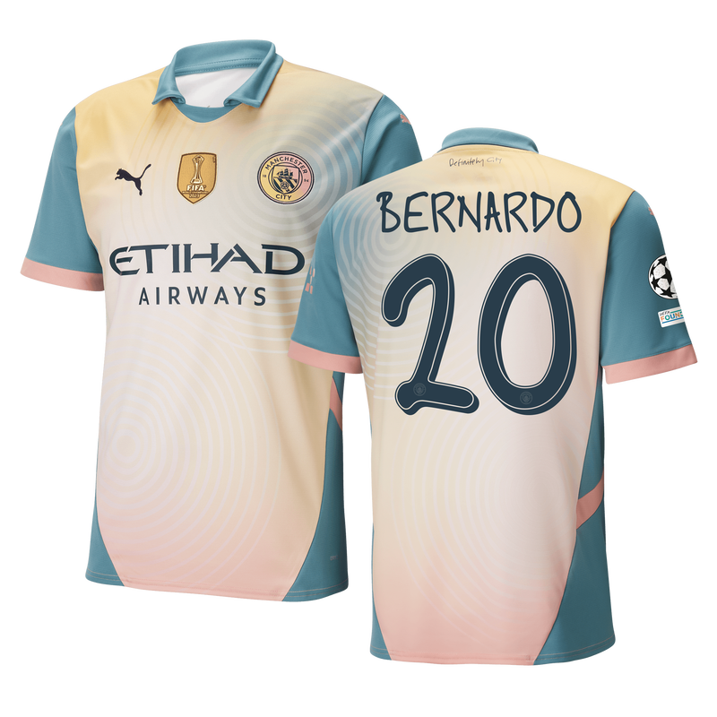 Manchester City Definitely City Jersey 2024 25 With BERNARDO 20 printing