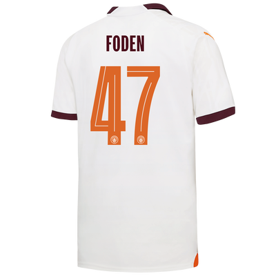 Manchester City Away Jersey 2023/24 with FODEN 47 printing