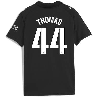 Kids' Manchester City Away Jersey 2025/26 With THOMAS 44 Printing