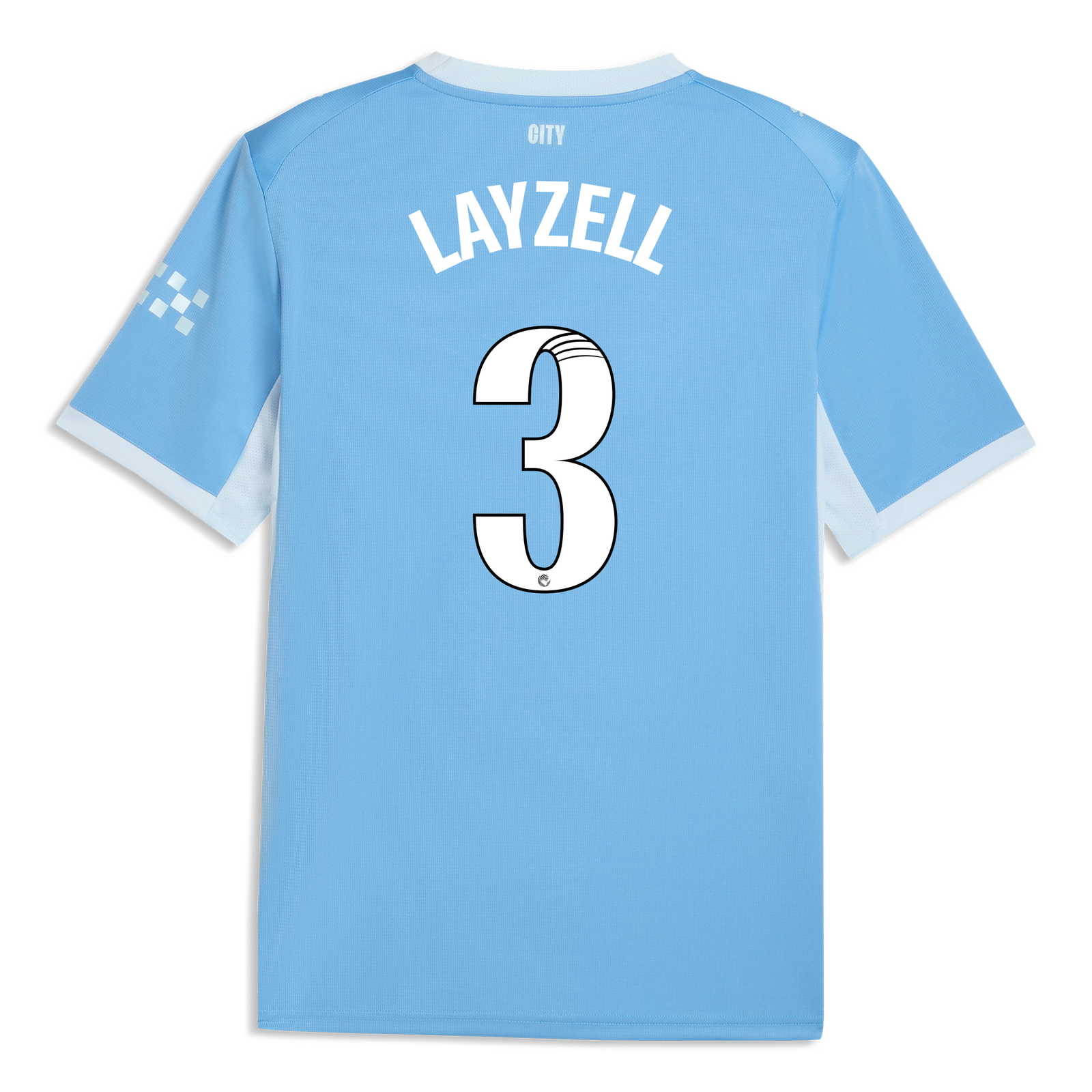 Manchester City Home Jersey 2026/27 With LAYZELL 3 Printing