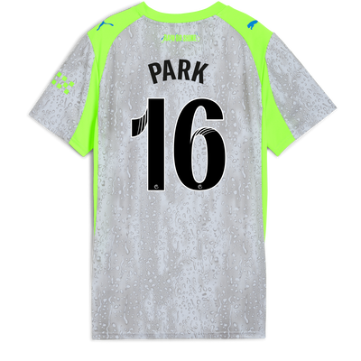Damen Manchester City Third Trikot 2025/26  mit PARK 16 Druck