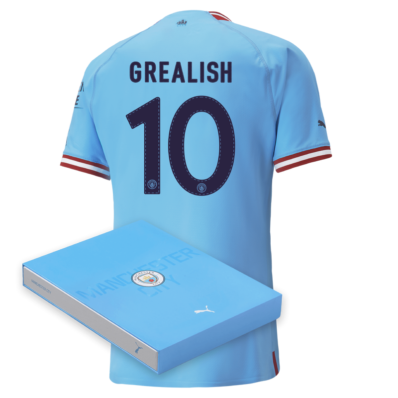 MENS AUTHENTIC HOME SHIRT SS-GREALISH-10-EPL-PLC - 