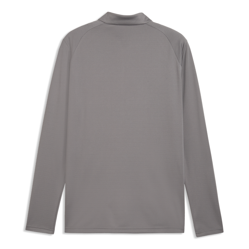 MCFC TR TRAINING 1/4 ZIP TOP - Cast Iron-Flaxen