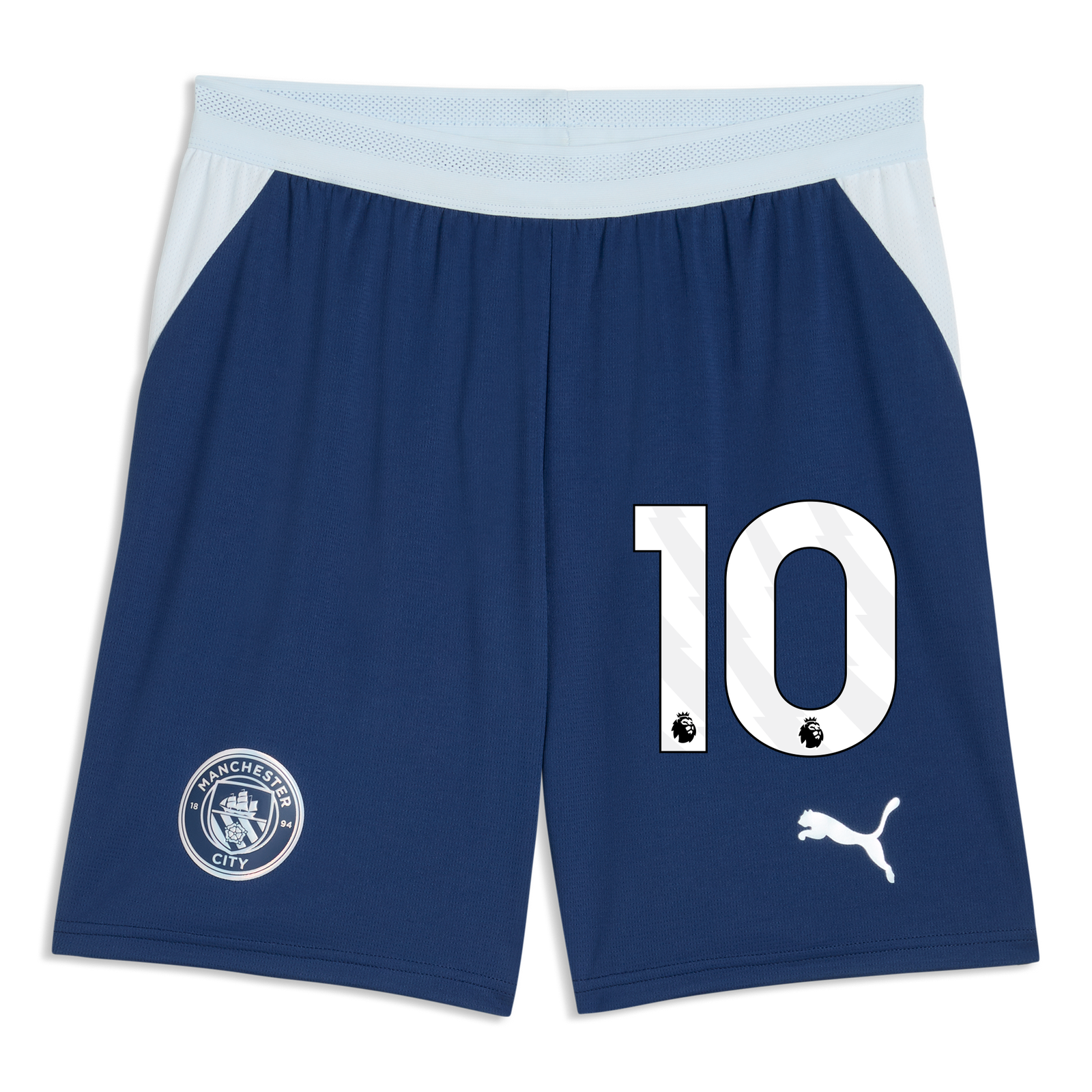 マンチェスター・シティ サッカーショーツ 2026/27 #10 付き