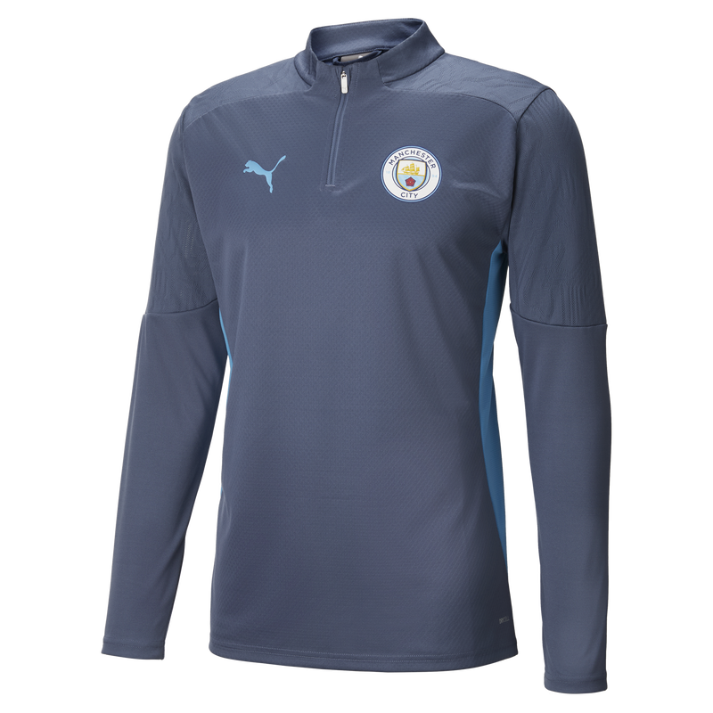 MCFC TR MENS TRAINING 1/4 ZIP TOP - navy