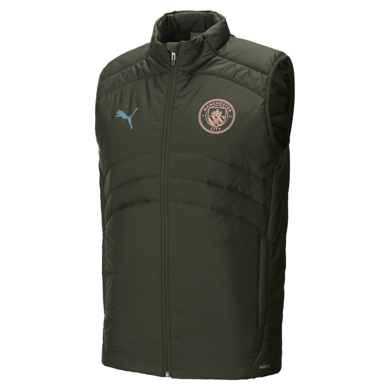 MCFC TR MENS GILET - khaki
