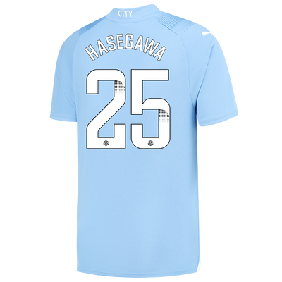 Camiseta 1ª Equipación Manchester City 2023/24 con estampado de HASEGAWA 25