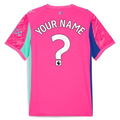 Manchester City Keeper Shirt 2025/26 met gepersonaliseerde bedrukking