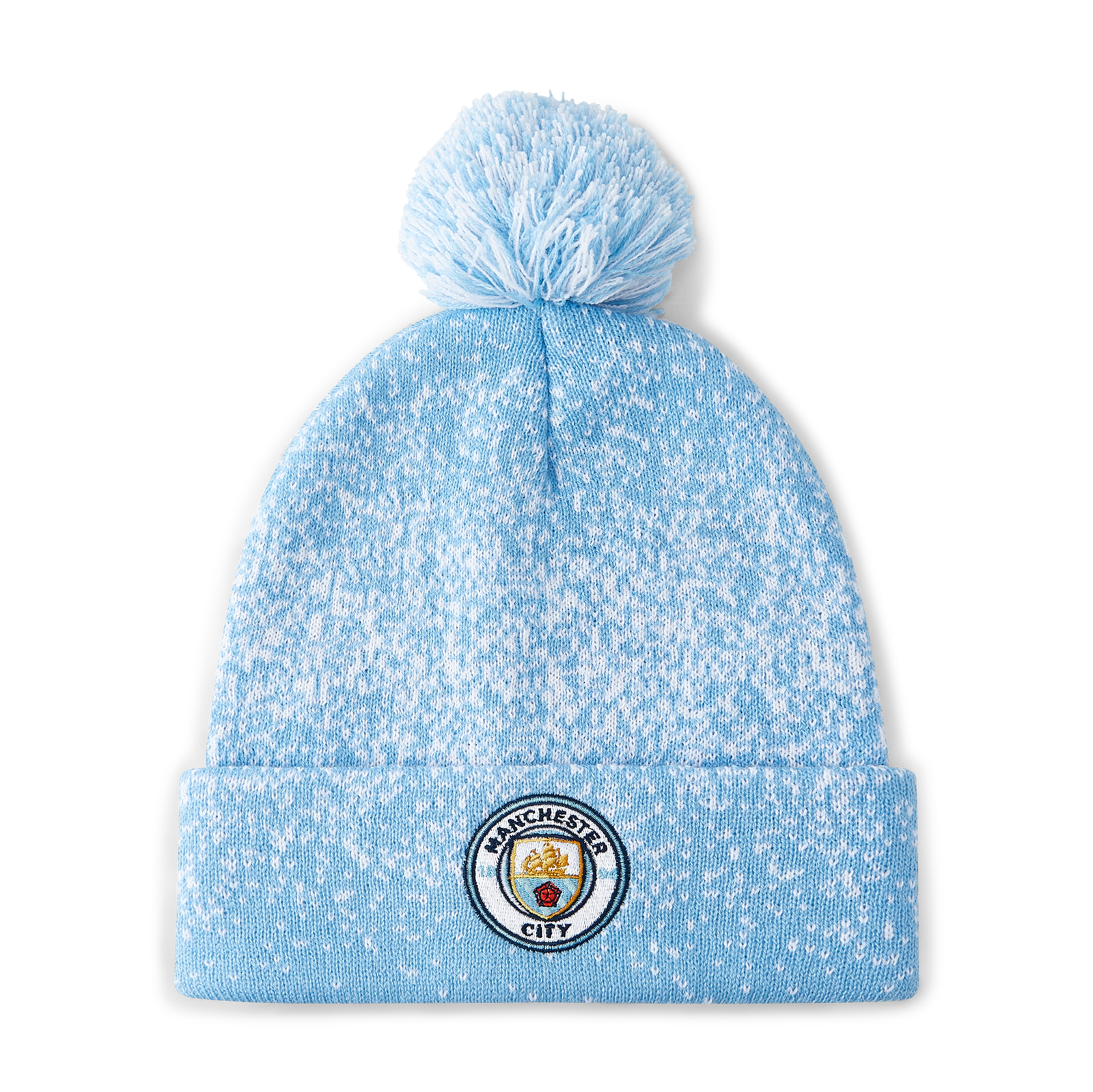 Manchester City Speckled Bobble Hat | Official Man City Store Manchester City Speckled Bobble Hat | Official Man City Store