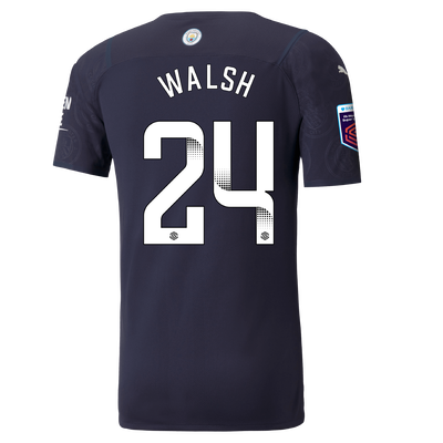 Camiseta Authentic 3ª Equipación Manchester City 21/22 con estampado de Keira Walsh