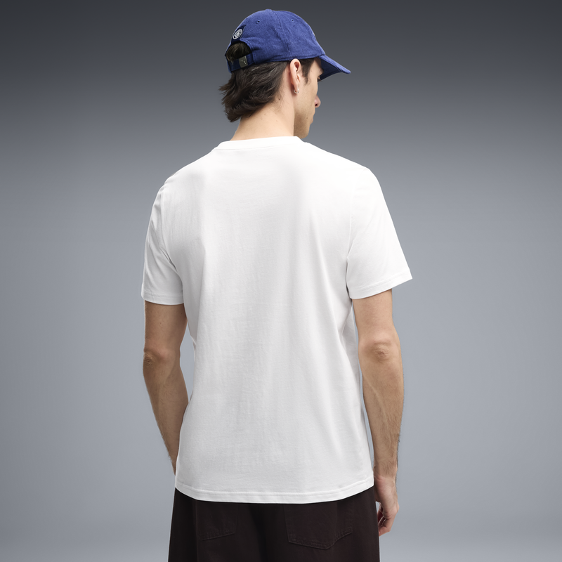 MCFC LW KING LOGO TEE - PUMA White-Speedy Blue