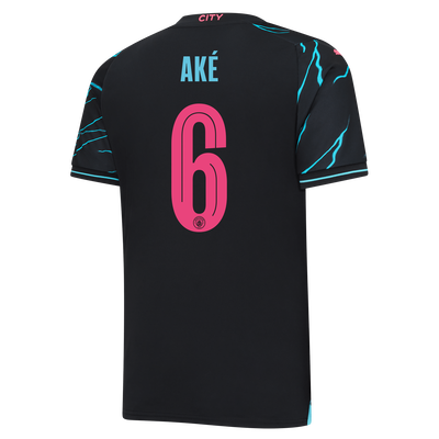 Manchester City Derde Shirt 2023/24 met AKÉ 6 bedrukking