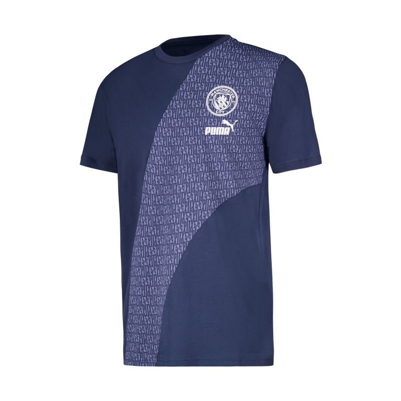 MCFC LW FTBLCULTURE+ TEE - navy
