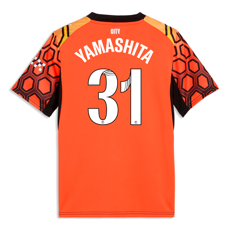 WOMENS GK JERSEY SS-YAMASHITA-31-WSL-WSC - Hot Heat-PUMA Black