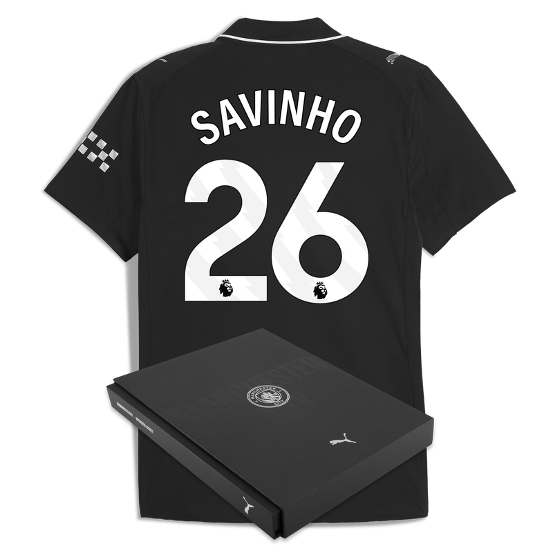 MENS AUTHENTIC Away SHIRT SS-SAVINHO-26-EPL-PL - 